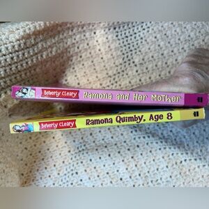 Ramona Paperback Book Set by Beverly Cleary (2 Books)